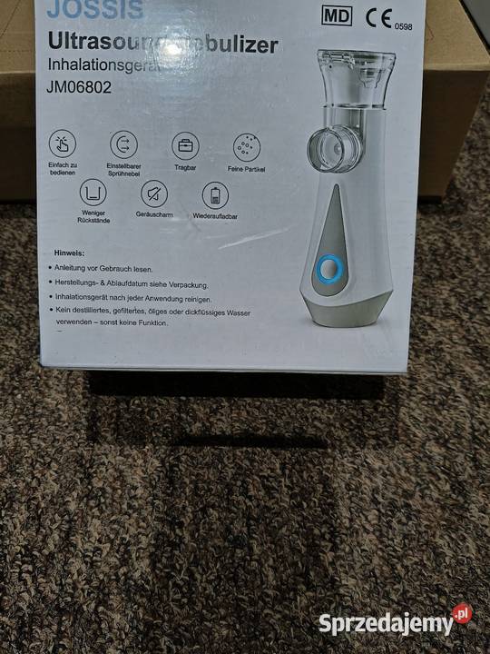 Nowy przenośny inhalator ultradźwiękowy JOSSIS