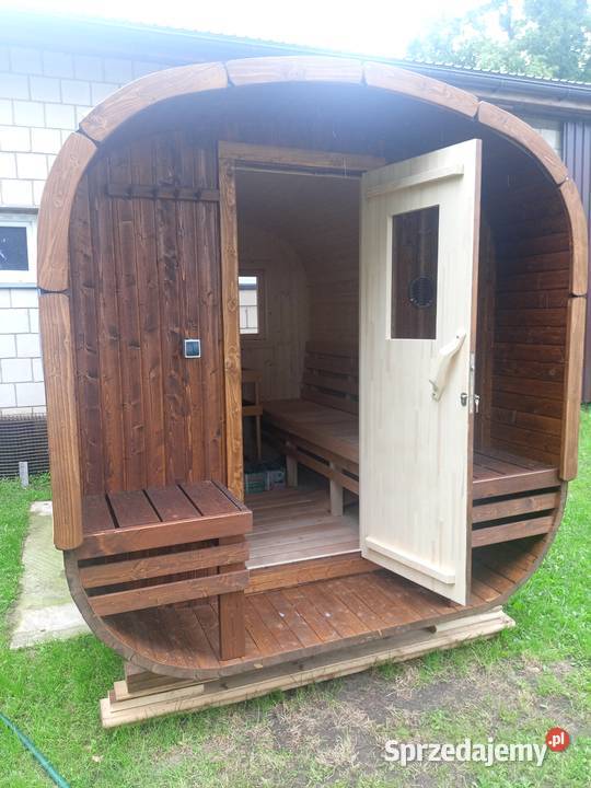 Sauna Kwadro Beczka 300 Sauna Ogrodowa Suwałki