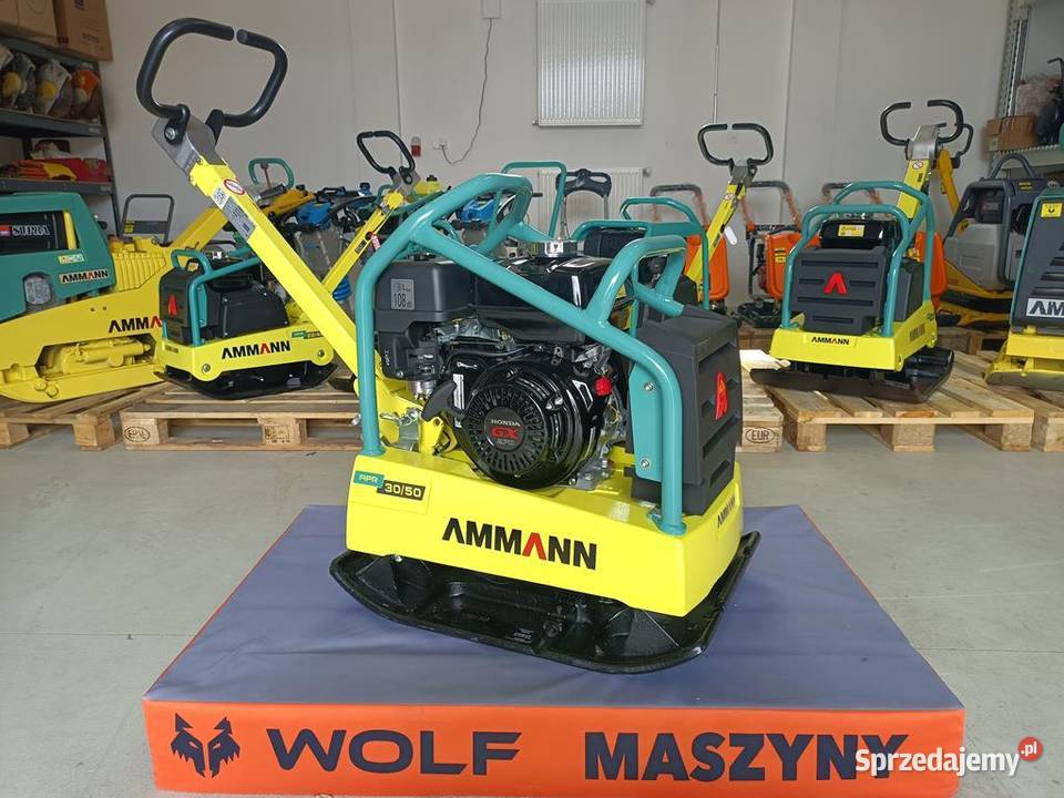 ZAGĘSZCZARKA REWERSYJNA AMMANN APR 3050 NOWA Trzebnica