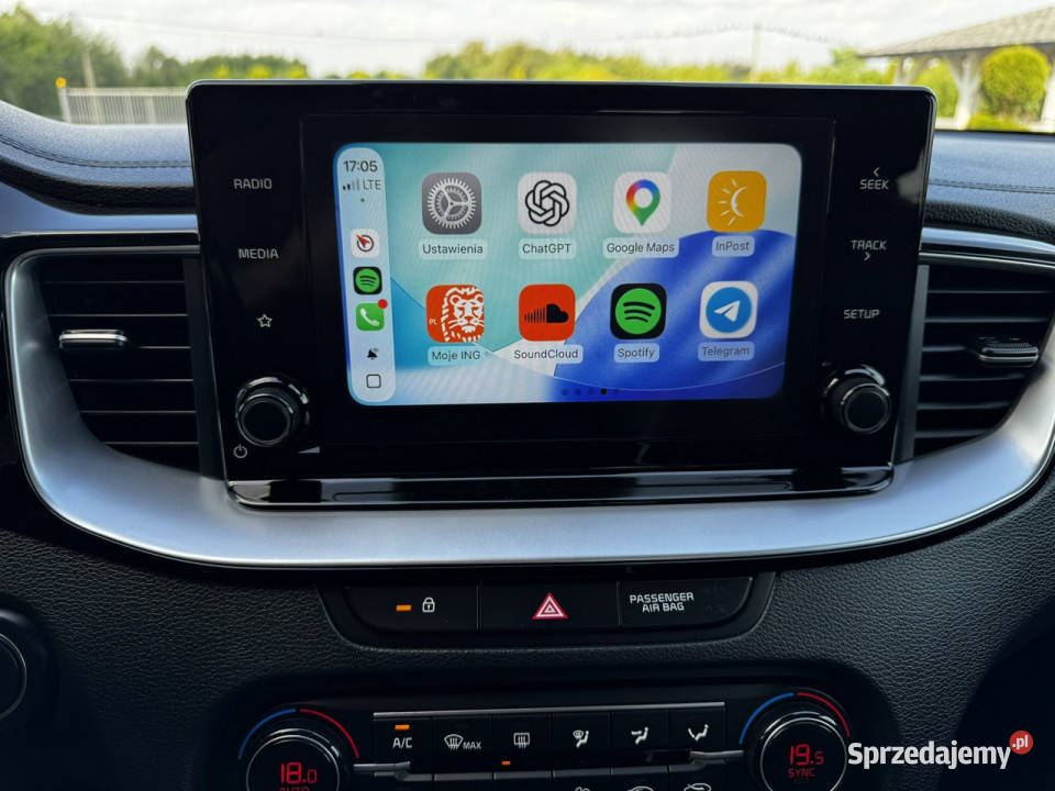 Kia XCeed Serwisowany KIA Oryginalny lakier NAVI czujnik zmierzchu Kia Modliborzyce