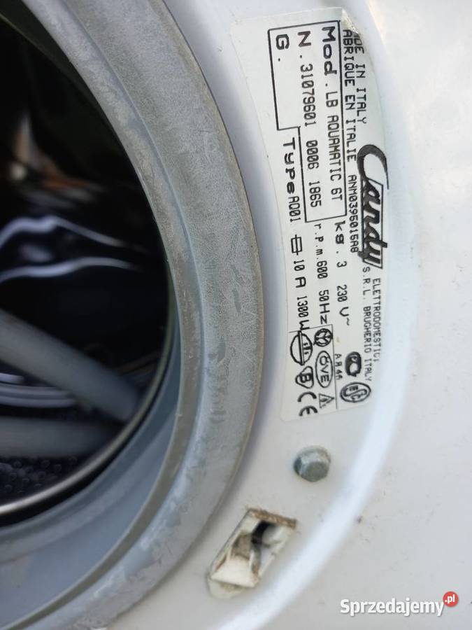 Pralka Candy wolnostojące Rzeszów