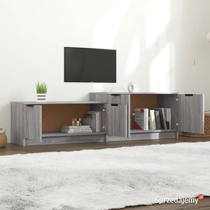 Szafka pod telewizor szary dąb sonoma 1585x36x45 Warszawa