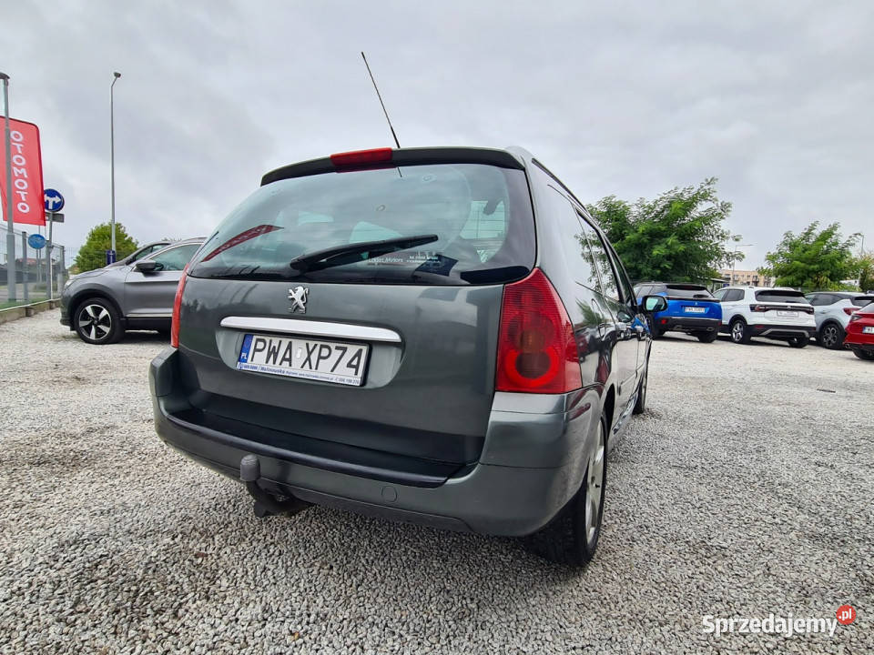 Peugeot 307 SW 7Osbowy SzklanyDach Klimatronik wielkopolskie Wągrowiec