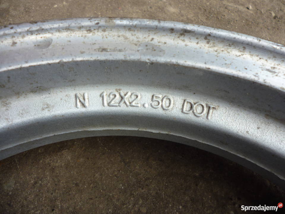 Felgi stalowe i aluminiowe do skutera 12 Kaźmierz sprzedam