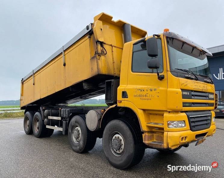 Wywrotka 8x8 DAF CF Ginaf X5450B Eur 5 ZF manual