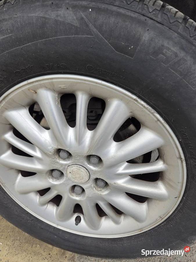 FELGI 16 Z OPONAMI ZIMOWYMI CHRYSLER GRAND wielkopolskie Kawnice