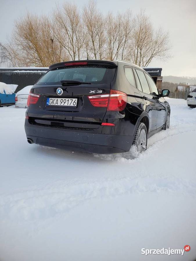 Bmw x3 f25 20d 184 xdrive manualna Kartuzy