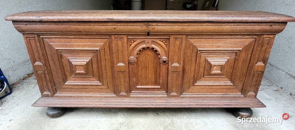 SKRZYNIA DREWNIANA DUŻA Nysa