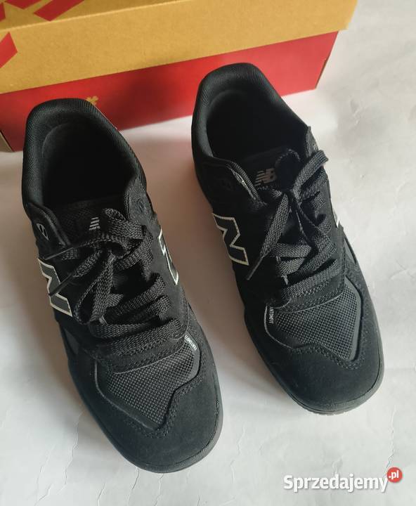 Balance 600 czarne skóra naturalna zamsz 40 małopolskie Myślenice