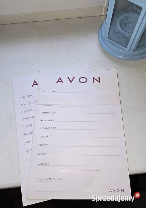 Avon indywidualna karta klienta Sosnowiec sprzedam