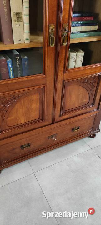 Ekskluzywna biblioteka witryna secesyjna Łagów