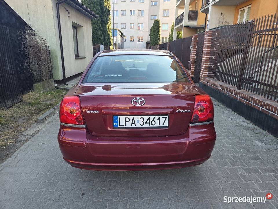 Toyota Avensis T25 18 climatronic elektrochrom. lusterko wst. mazowieckie Grodzisk Mazowiecki