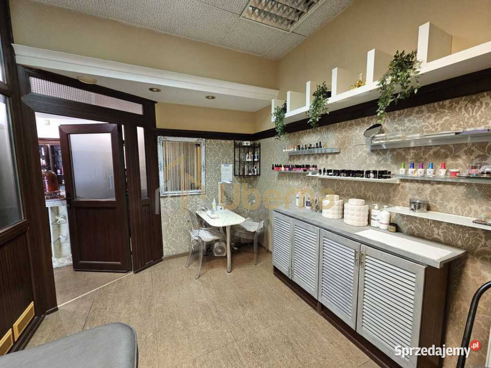 Gotowy salon fryzjerskokosmetyczny 125m2 sprzedam