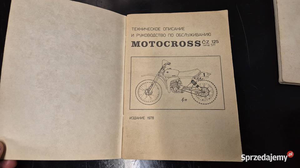 cz cross motocross 125 511 katalog części i Pozostałe sprzedam