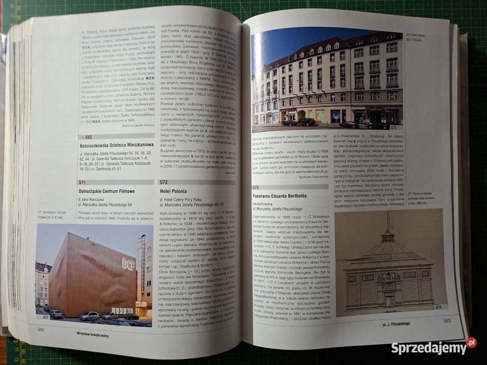 Leksykon architektury Wrocławia Mapy i przewodniki Kraków
