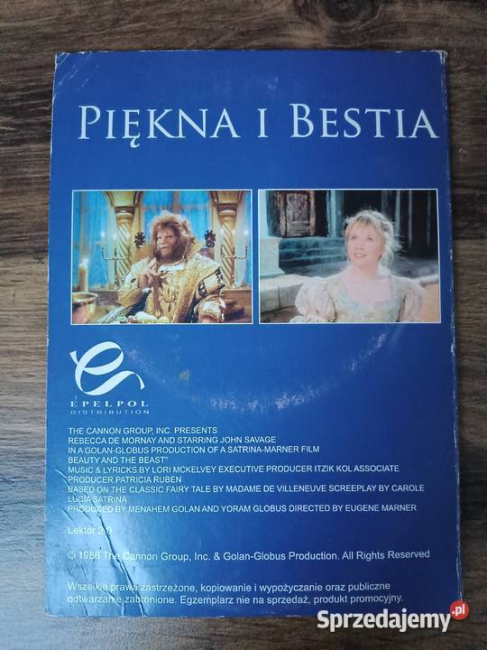 Piękna i Bestia film 2VCD sprzedam