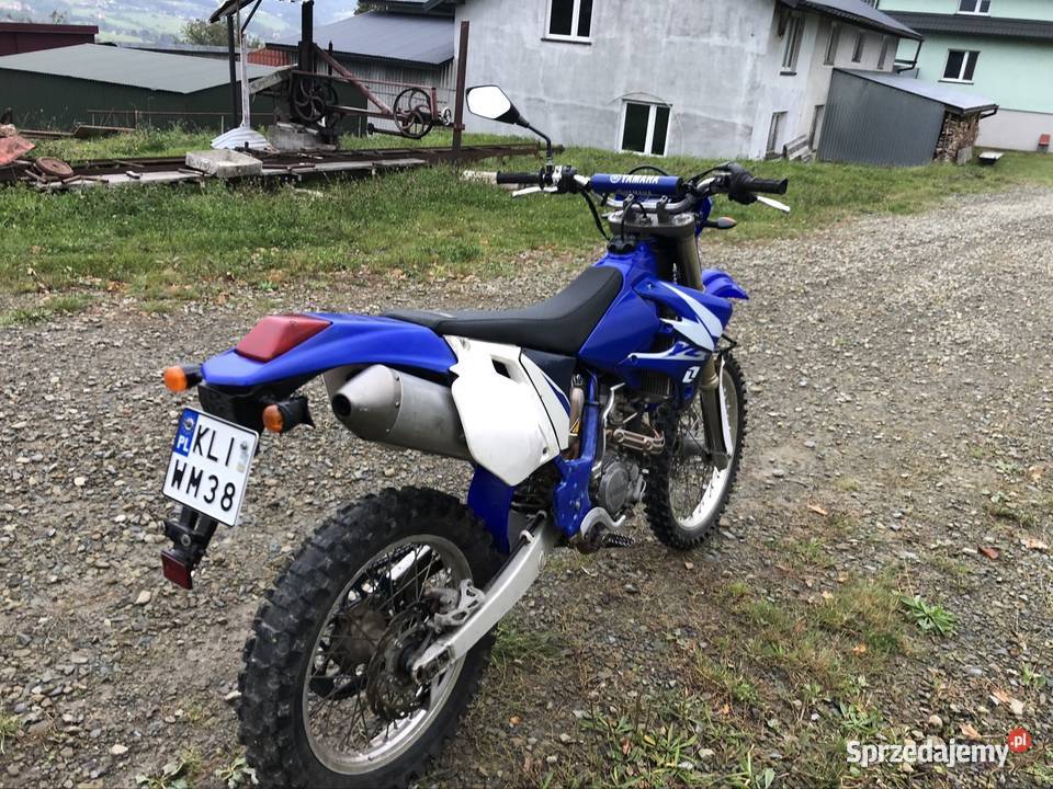 Yamaha wr 250 zarejestrowana w Polsce manualna