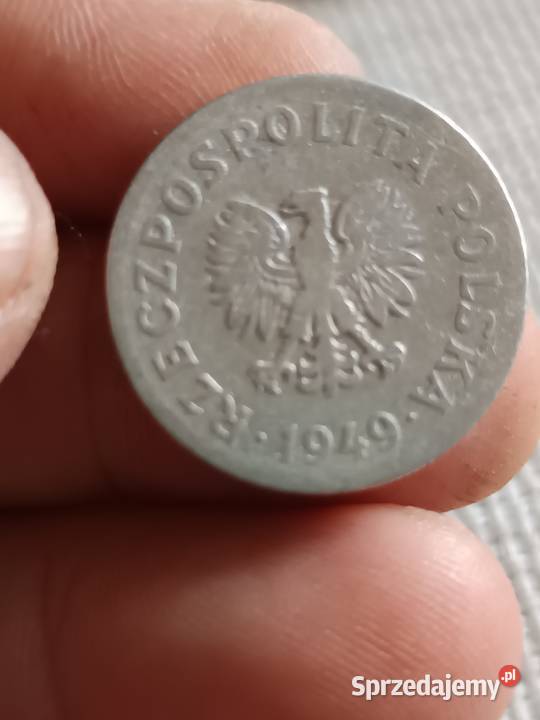 Sprzedam monete 50 gr 1949 wwwww Numizmatyka Chełm sprzedam