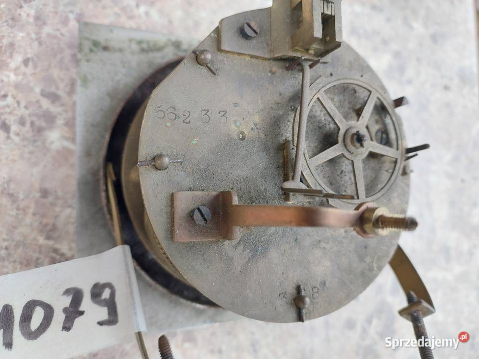M079 Mechanizm starego zegara francuskiego Antyki Antyki Tczew