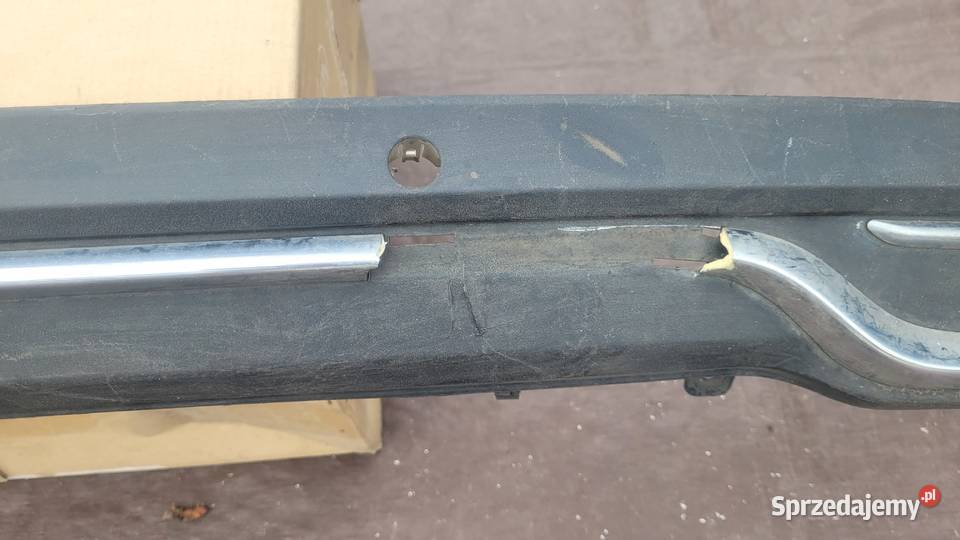 MERCEDES W205 SPOILER DOKŁADKA ZDERZAKA TYŁ Pozostałe Ruda Śląska