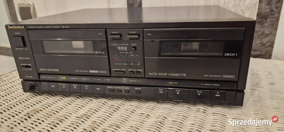 Magnetofon Technics RSX101 casette deck Międzychód sprzedam