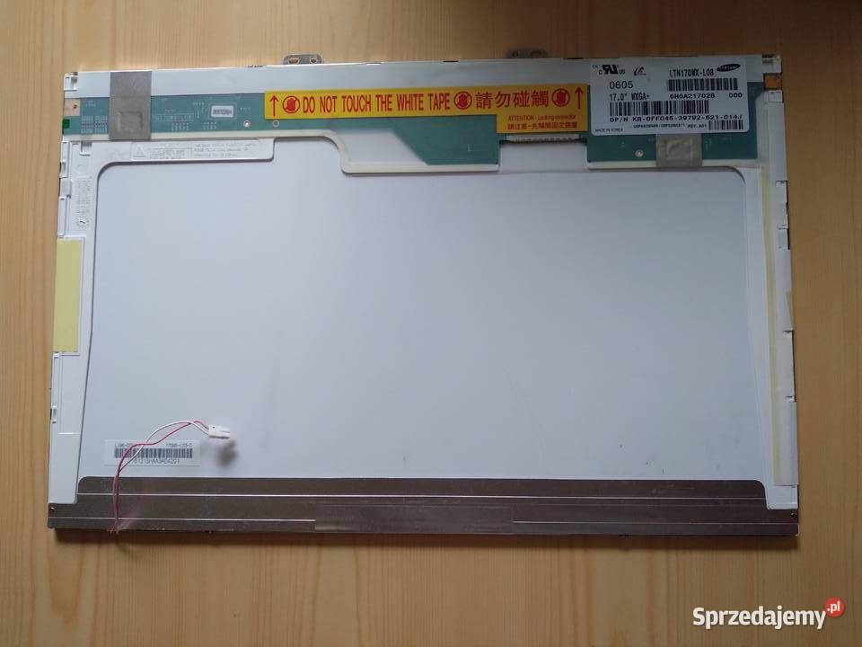 Matryca LCD 17 30 Pin uszkświetlówka