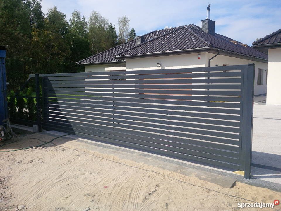 Ogrodzenie brama przesuwna samonośna ocral 80X20 mazowieckie Warszawa