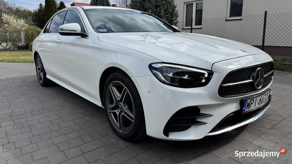 Mercedes W213 220D AMG 4Matic Burmester mazowieckie Sochaczew