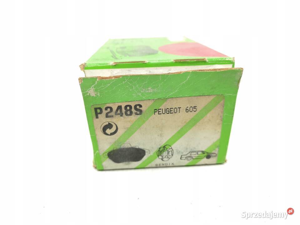 KLOCKI HAMULCOWE PRZÓD VALEO PEUGEOT 605 8999 osobowe