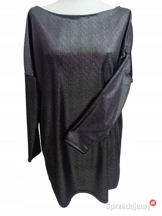 Bluzka damska Błyszcząca welurowa 4446 biust 128 Wieluń sprzedam