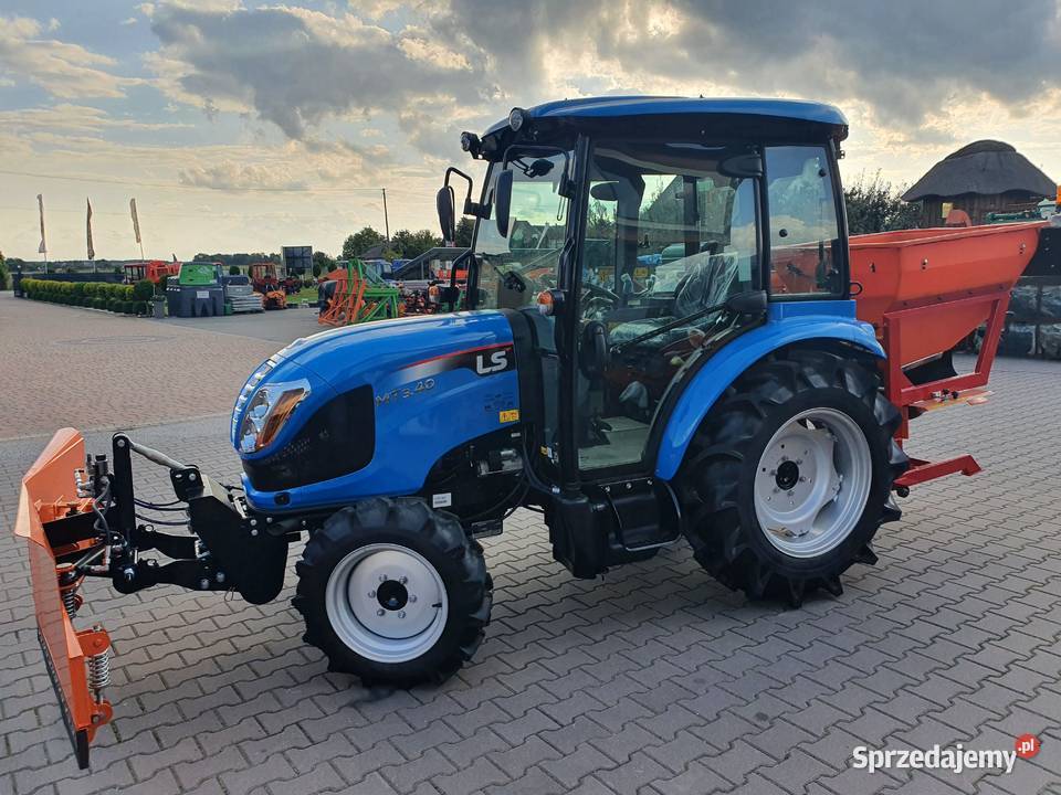 Traktor ciągnik LS MT340 kabina pług strzałka Kobiele Wielkie