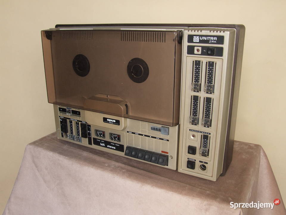Magnetofon szpulowy Unitra ZRK OPUS MS2425 kolor Magnetofony Chotomów