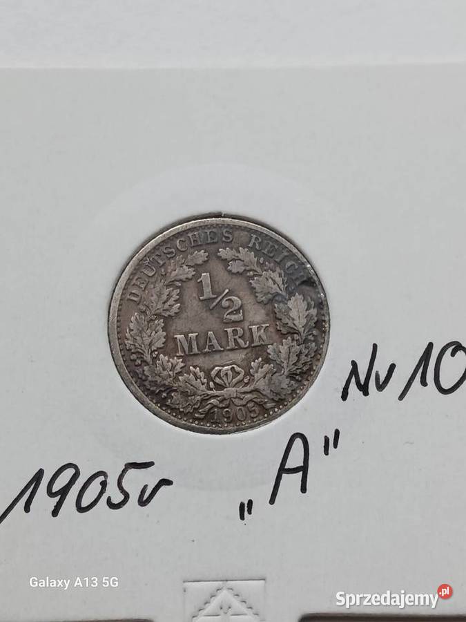 12 Marki Prusy 1905 r 10 men A