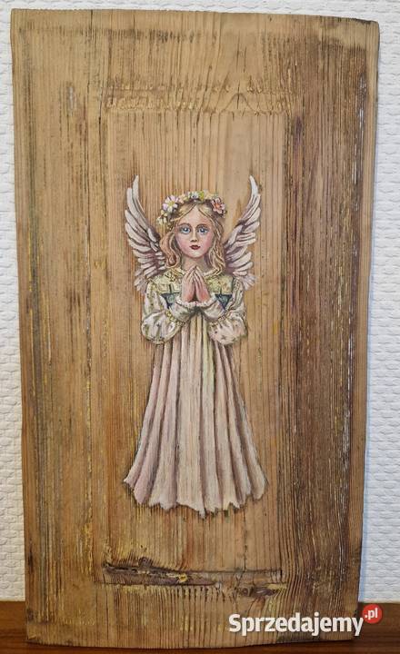 Aniołstruż stara zabytkowa okiennica