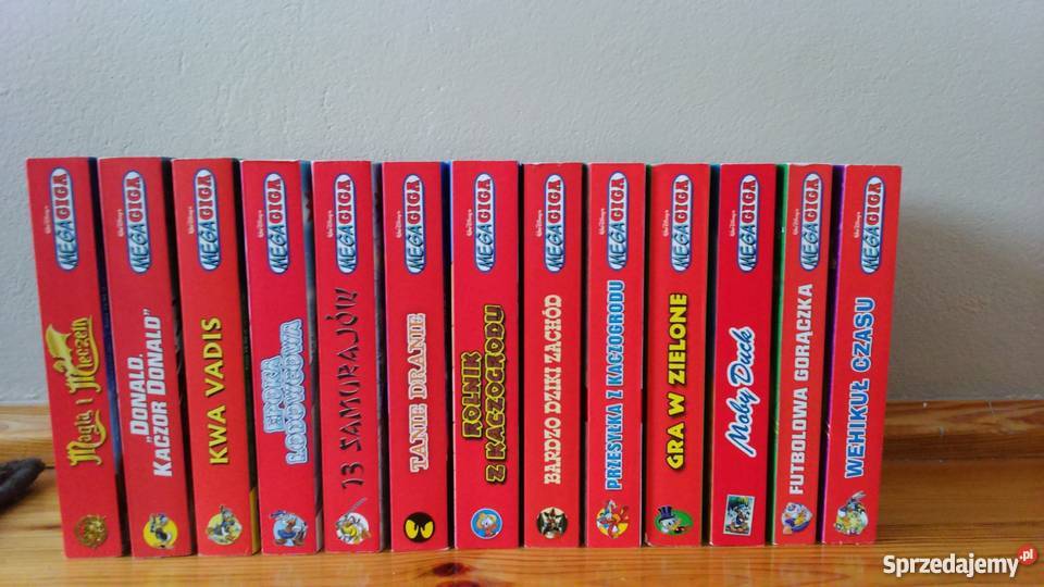 Komiksy Kaczor Donald Gigant i MegaGiga Kórnik sprzedam