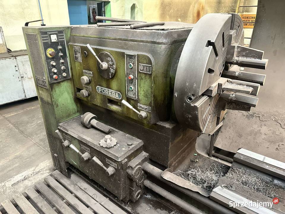 Tokarka uniwersalna PORĘBA TR 135 x 2000 Czechowice-Dziedzice