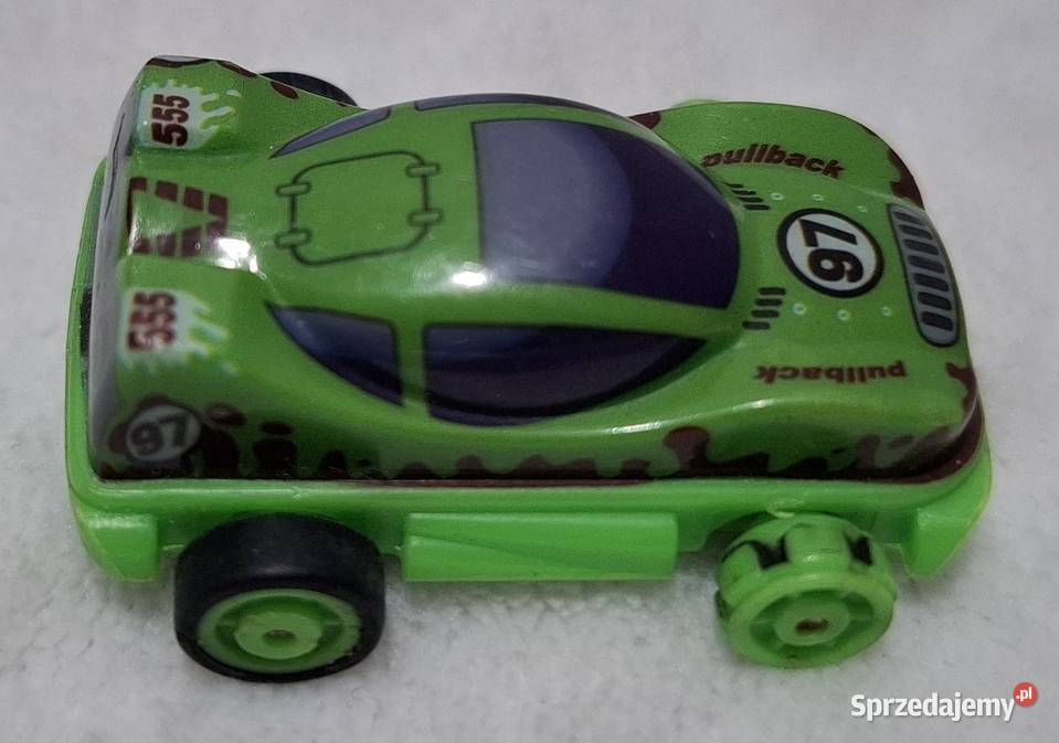 Autko wyścigówka zielona samochodzik z napędem Czeladź