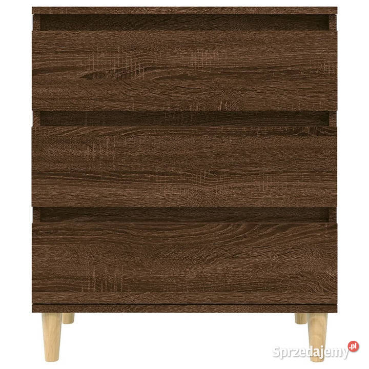Komoda brązowy dąb 60x35x70 materiał