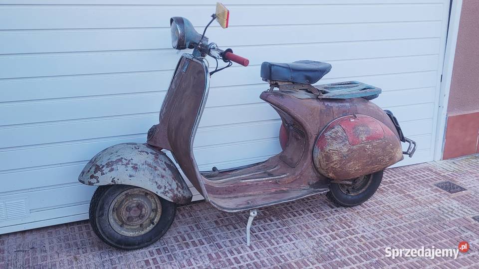 Vespa 125 N 1956 skuter Vespa mazowieckie Otwock
