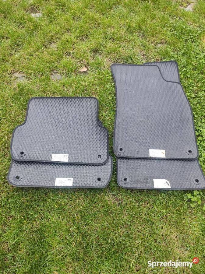 Dywaniki welurowe do Audi S4 B7 2007 kujawsko-pomorskie Nasiegniewo sprzedam