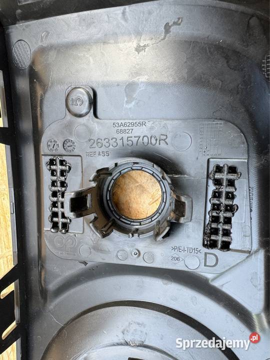 Kratka zderzaka przód prawa renault master IV 4 Pozostałe Sieraków sprzedam