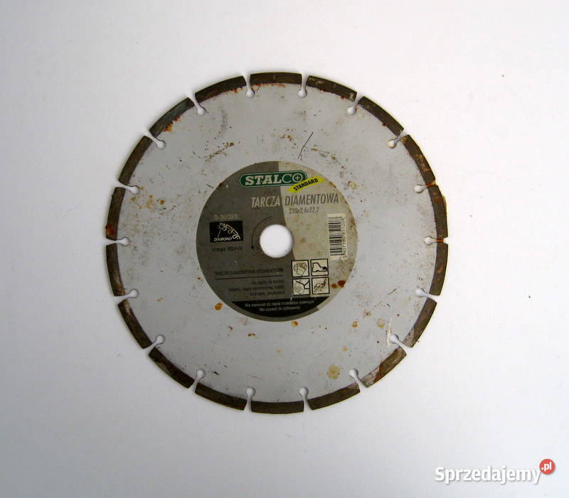 Tarcza diamentowa segmentowa Stalco 230 sprzedam