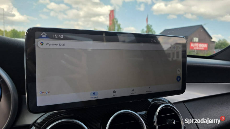 Mercedes C 160 salon polska ledy xsenon navi Lębork