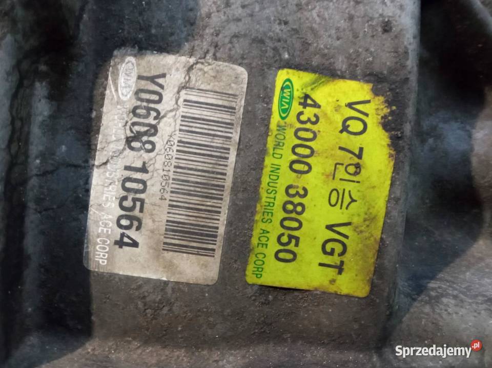 SKRZYNIA BIEGÓW 29 CRDI Kia Carnival II 20062014 osobowe
