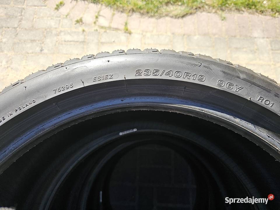 Opony letnie Bridgestone Potenza S001 4 235 40 wielkopolskie Więckowice