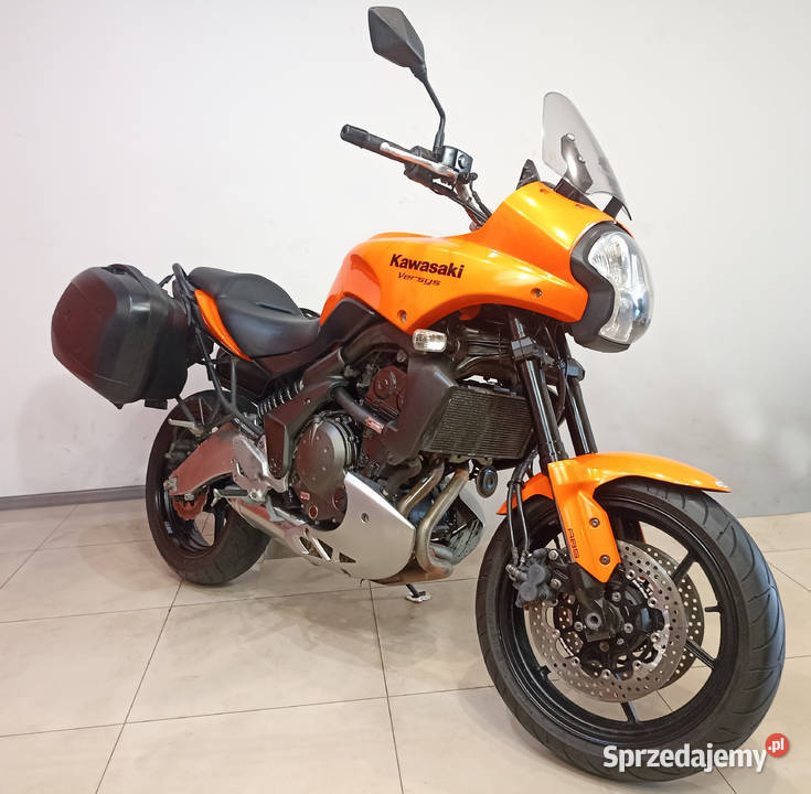 Kawasaki VERSYS KLE650 650 kufry boczne 2009 Ostrołęka