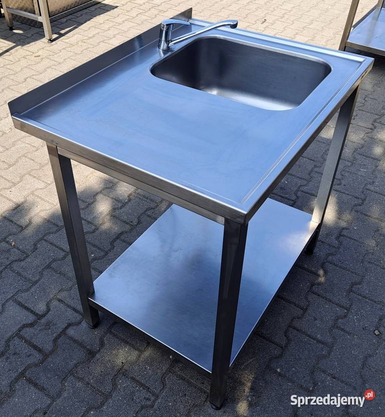 ZLEW 1 KOMOROWY Z PÓŁKĄ DORA METAL 907085 M799N Nowe Skalmierzyce sprzedam