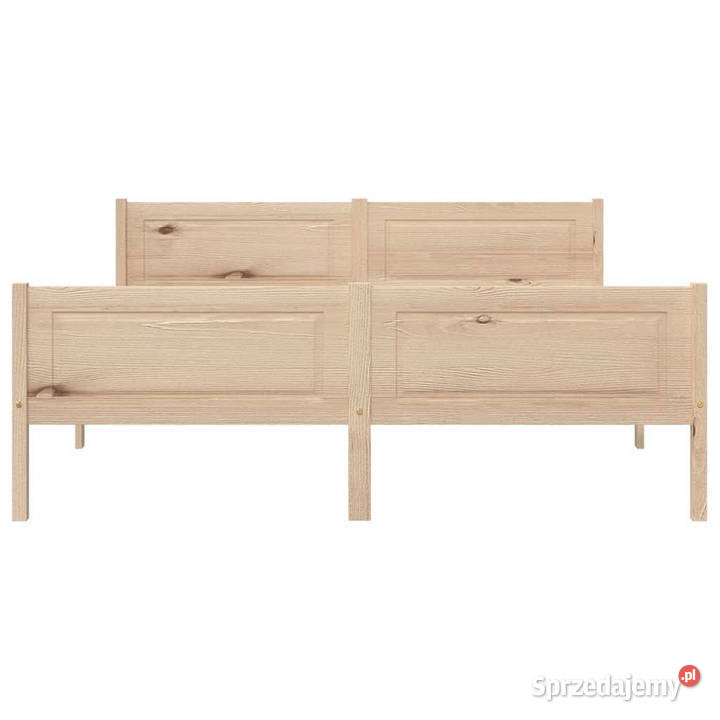 Rama łóżka z litego drewna sosnowego 160 x 200 sprzedam