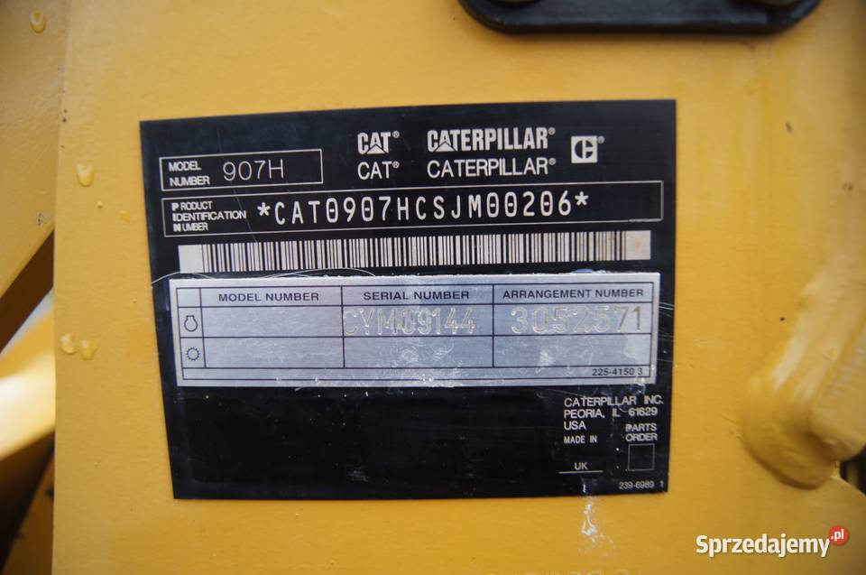 Ładowarka CAT 907 Koparko ładowarki Olszyna