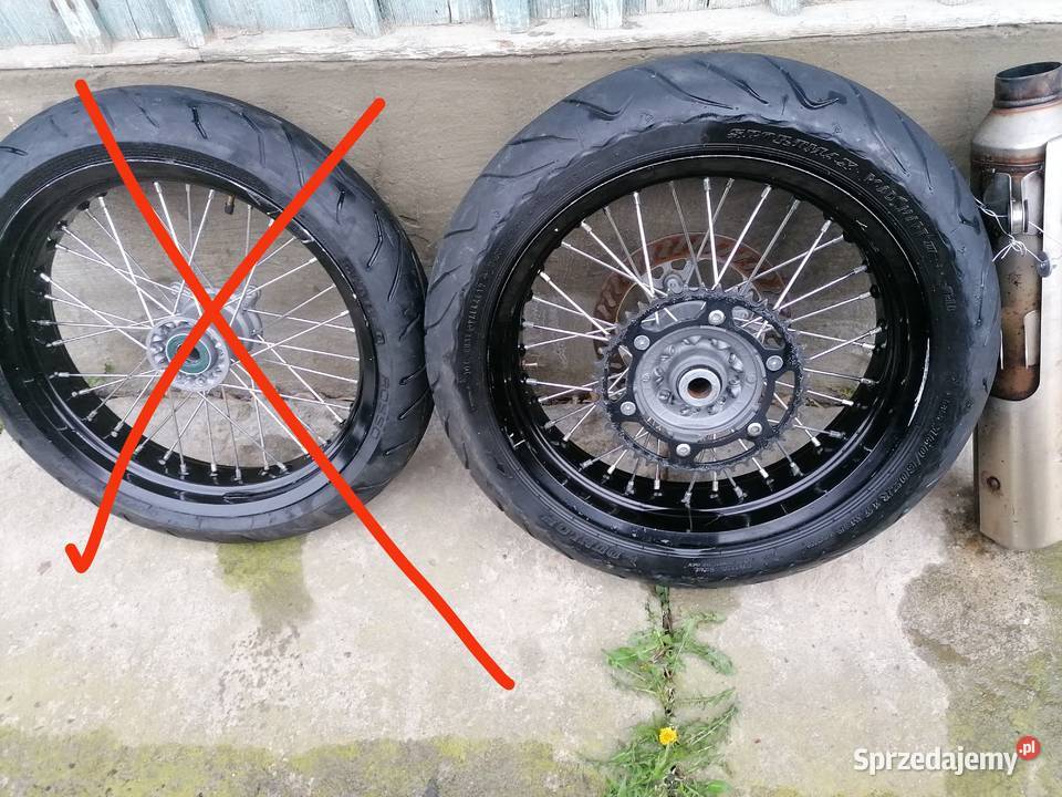 Koło Tylne sm Husqvarna sm450 Pisz